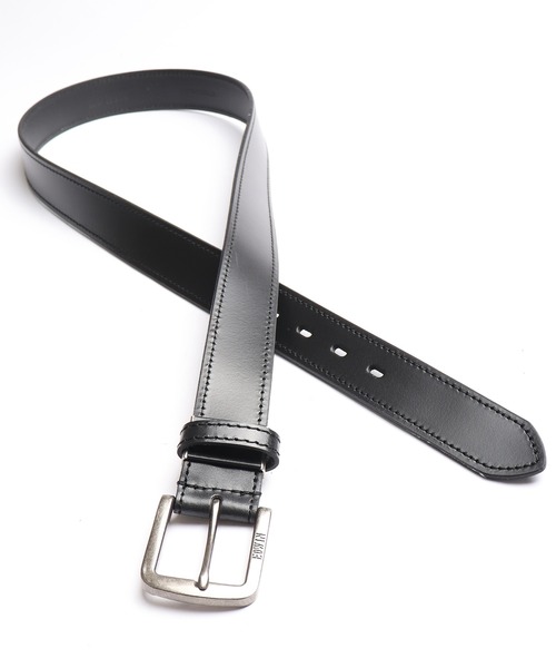 EDWIN（エドウィン）の「EDWIN　牛革ベルト（ベルト・メンズ・ブラック/ダークブラウン/ブラウン/ブラック系その他/ダークブラウン系/ブラウン系その他/ブラック系その他2/ダークブラウン系2/ブラウン系その他2/ブラック系その他3/ダークブラウン系3/ブラウン系その他3/ブラック系その他4/ダークブラウン系4/ブラウン系その他4・FREE）」の2枚目の写真