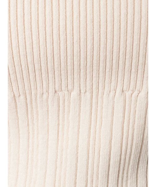 MERCURYDUO（マーキュリーデュオ）の「タックショルダーチェンジリブニット（ニット/セーター・レディース・オフホワイト/ブラック/イエロー/ラベンダー・FREE）」の20枚目の写真