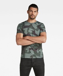 G-STAR RAW（ジースターロゥ）の「CAMO ROUND NECK T-SHIRT/カモフラージュ（Tシャツ/カットソー・メンズ）」
