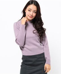 one after another NICE CLAUP | プチハイネックプルオーバーリブ無地(ニット/セーター)