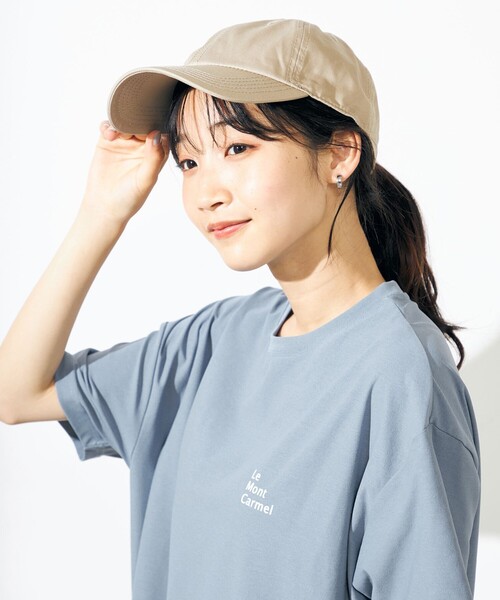 SHARE PARK（シェアパーク）の「リサイクルコットンキャップ（キャップ・レディース・ブラック系/ベージュ系/ネイビー系・F）」の3枚目の写真