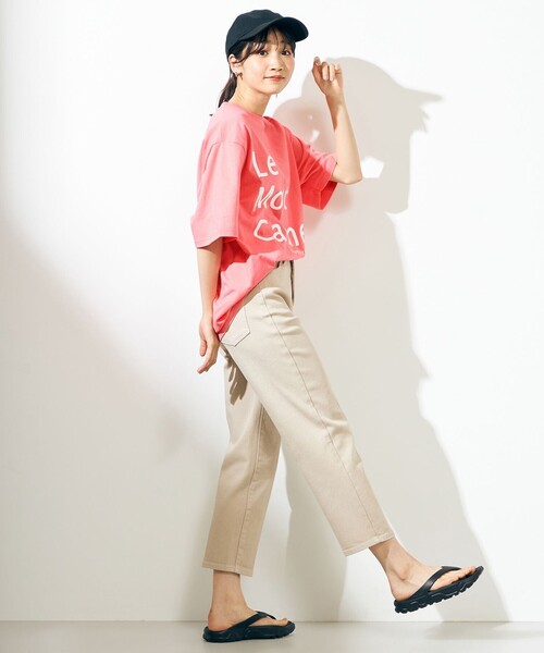 SHARE PARK（シェアパーク）の「リサイクルコットンキャップ（キャップ・レディース・ブラック系/ベージュ系/ネイビー系・F）」の6枚目の写真