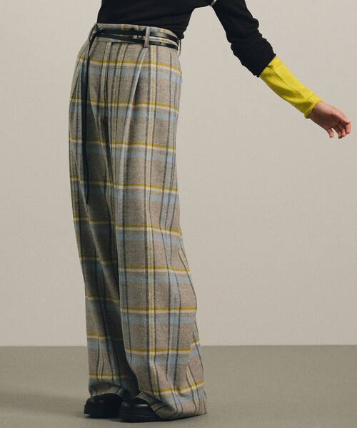 タータンパターン ワイドパンツ その他パンツ Joseph ジョセフ のファッション通販 Zozotown