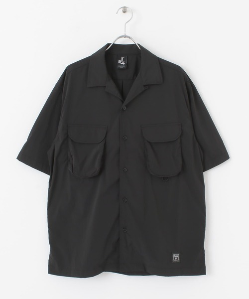 URBAN RESEARCH DOORS（アーバンリサーチドアーズ）の「JACKALL NYLON SHORT-SLEEVE SHIRTS（シャツ/ブラウス・メンズ・ブラック・MEDIUM/LARGE）」の7枚目の写真