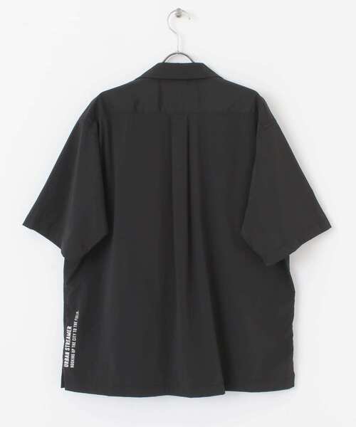 URBAN RESEARCH DOORS（アーバンリサーチドアーズ）の「JACKALL NYLON SHORT-SLEEVE SHIRTS（シャツ/ブラウス・メンズ・ブラック・MEDIUM/LARGE）」の2枚目の写真