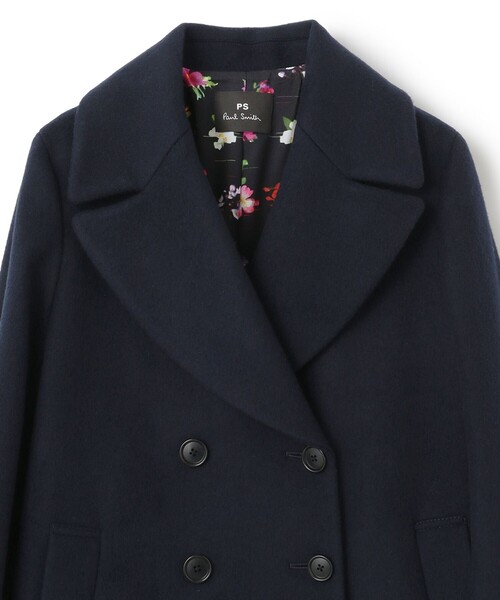Paul Smith(ポールスミス)の「【WEB限定アイテム】ウールアウター Pコート(ピーコート・レディース・カーキ系/ネイビー系/アイボリー系・42/40/38/44L/46L)」の19枚目の写真