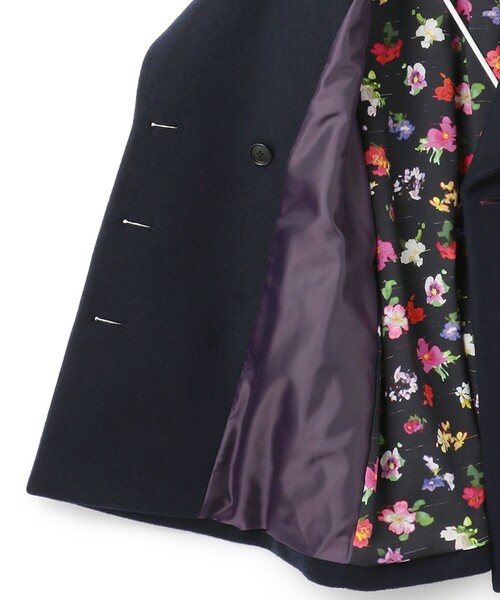 Paul Smith(ポールスミス)の「【WEB限定アイテム】ウールアウター Pコート(ピーコート・レディース・カーキ系/ネイビー系/アイボリー系・42/40/38/44L/46L)」の13枚目の写真