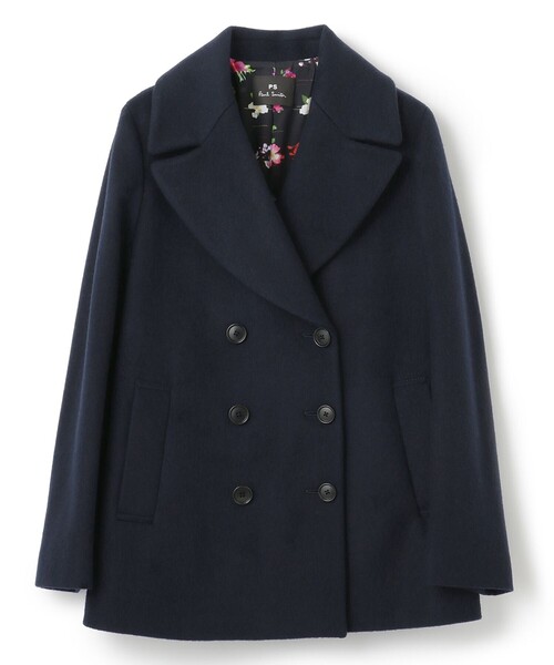 Paul Smith(ポールスミス)の「【WEB限定アイテム】ウールアウター Pコート(ピーコート・レディース・カーキ系/ネイビー系/アイボリー系・42/40/38/44L/46L)」の12枚目の写真