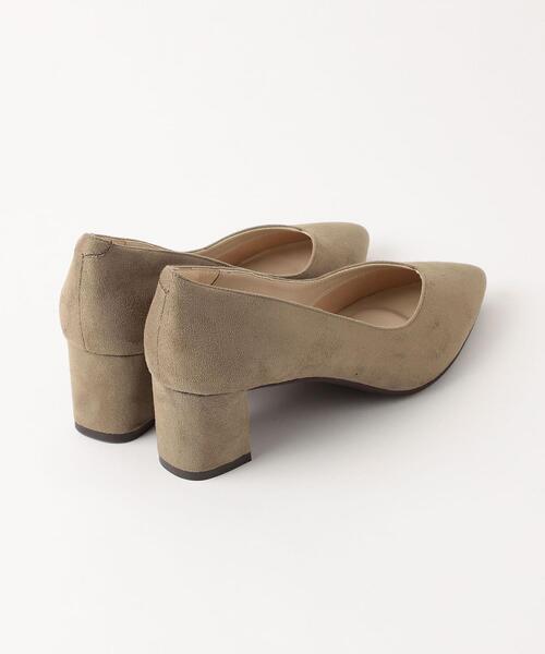 green label relaxing（グリーンレーベルリラクシング）の「【WEB限定】 ポインテッド チャンキー パンプス (5cmヒール)（パンプス・レディース・ブラック/ブラウン/グレー・22cm/22.5cm/23cm/23.5cm/24cm/24.5cm/25cm）」の6枚目の写真