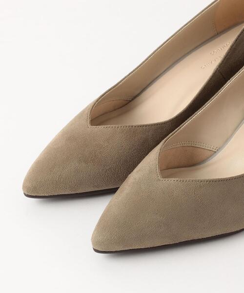 green label relaxing（グリーンレーベルリラクシング）の「【WEB限定】 ポインテッド チャンキー パンプス (5cmヒール)（パンプス・レディース・ブラック/ブラウン/グレー・22cm/22.5cm/23cm/23.5cm/24cm/24.5cm/25cm）」の7枚目の写真