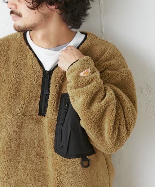 KELTY（ケルティ）の「【ZOZOTOWN限定】【KELTY/ケルティ】オムニウォームプルオーバー（ノーカラージャケット・メンズ・ブラック/ベージュ/アイボリー・S/M/L）」の3枚目の写真