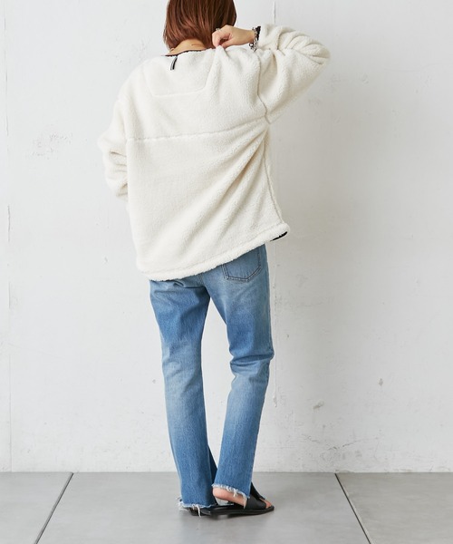 KELTY（ケルティ）の「【ZOZOTOWN限定】【KELTY/ケルティ】オムニウォームプルオーバー（ノーカラージャケット・メンズ・ブラック/ベージュ/アイボリー・S/M/L）」の21枚目の写真