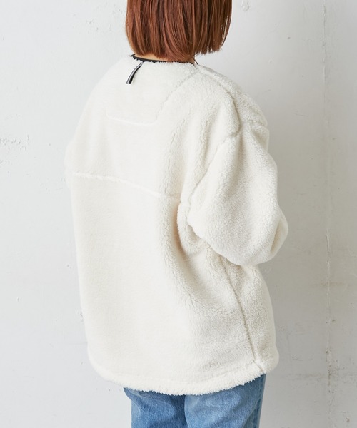 KELTY（ケルティ）の「【ZOZOTOWN限定】【KELTY/ケルティ】オムニウォームプルオーバー（ノーカラージャケット・メンズ・ブラック/ベージュ/アイボリー・S/M/L）」の18枚目の写真