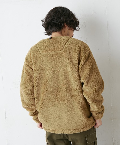 KELTY（ケルティ）の「【ZOZOTOWN限定】【KELTY/ケルティ】オムニウォームプルオーバー（ノーカラージャケット・メンズ・ブラック/ベージュ/アイボリー・S/M/L）」の6枚目の写真