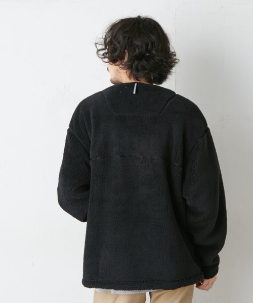 KELTY（ケルティ）の「【ZOZOTOWN限定】【KELTY/ケルティ】オムニウォームプルオーバー（ノーカラージャケット・メンズ・ブラック/ベージュ/アイボリー・S/M/L）」の12枚目の写真