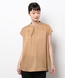 Te chichi | リネン混フロントタックブラウス(シャツ/ブラウス)