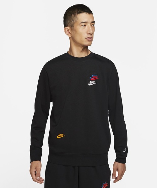 NIKE(ナイキ)の「ナイキ スポーツウェア エッセンシャル+ フレンチ テリー クルー / スウェット トレーナー フリース / NIKE(スウェット・メンズ・ホワイト/ブラック/グレー系その他・S/M/L/2XL/XL)」の3枚目の写真