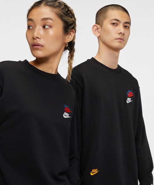 NIKE(ナイキ)の「ナイキ スポーツウェア エッセンシャル+ フレンチ テリー クルー / スウェット トレーナー フリース / NIKE(スウェット・メンズ・ホワイト/ブラック/グレー系その他・S/M/L/2XL/XL)」の7枚目の写真