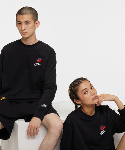 NIKE(ナイキ)の「ナイキ スポーツウェア エッセンシャル+ フレンチ テリー クルー / スウェット トレーナー フリース / NIKE(スウェット・メンズ・ホワイト/ブラック/グレー系その他・S/M/L/2XL/XL)」の4枚目の写真