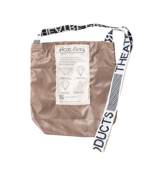 THEATRE PRODUCTS（シアタープロダクツ）の「HOZUBAG ボトルサコッシュ（ショルダーバッグ・レディース・ブラック/ベージュ/パープル・FREE）」の10枚目の写真