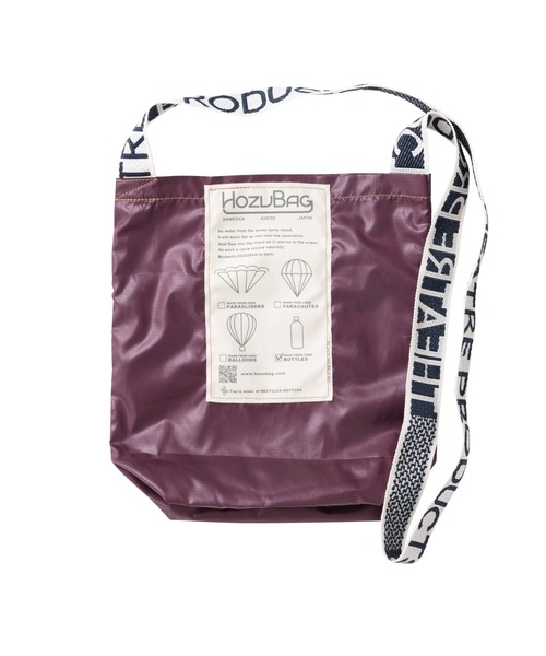 THEATRE PRODUCTS（シアタープロダクツ）の「HOZUBAG ボトルサコッシュ（ショルダーバッグ・レディース・ブラック/ベージュ/パープル・FREE）」の12枚目の写真