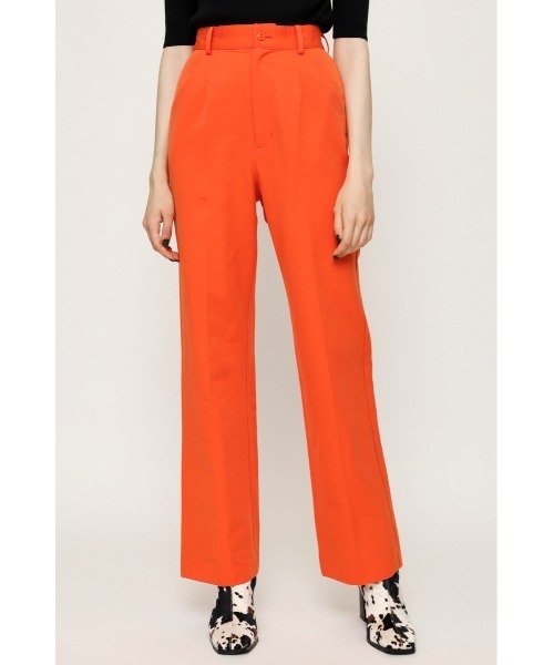 SLY(スライ)の「VERTICAL STRETCH PT ストレッチ パンツ(スラックス・レディース・アイボリー/オレンジ・0/1/2)」の16枚目の写真