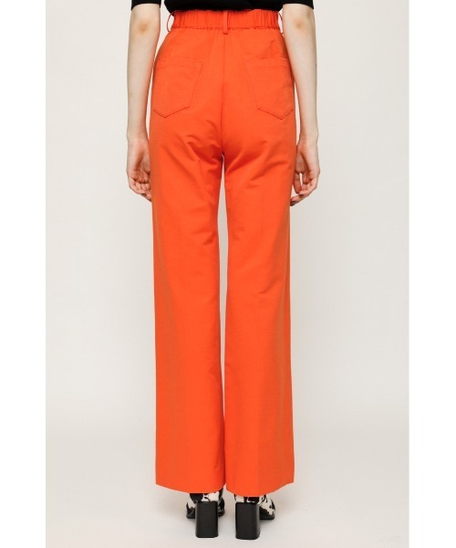 SLY(スライ)の「VERTICAL STRETCH PT ストレッチ パンツ(スラックス・レディース・アイボリー/オレンジ・0/1/2)」の4枚目の写真