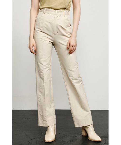 SLY(スライ)の「VERTICAL STRETCH PT ストレッチ パンツ(スラックス・レディース・アイボリー/オレンジ・0/1/2)」の5枚目の写真