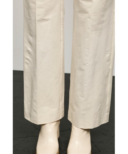 SLY(スライ)の「VERTICAL STRETCH PT ストレッチ パンツ(スラックス・レディース・アイボリー/オレンジ・0/1/2)」の9枚目の写真