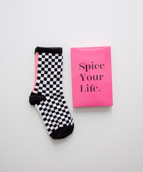 Kastane（カスタネ）の「【Spice Your Life】SYL LINE SOCKS（ソックス/靴下・レディース・ホワイト系その他/ホワイト/ホワイト系その他2・FREE）」の3枚目の写真