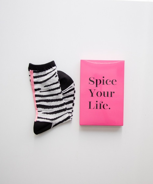 Kastane（カスタネ）の「【Spice Your Life】SYL LINE SOCKS（ソックス/靴下・レディース・ホワイト系その他/ホワイト/ホワイト系その他2・FREE）」の14枚目の写真