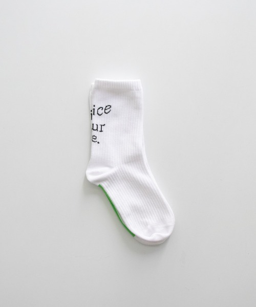 Kastane（カスタネ）の「【Spice Your Life】SYL LINE SOCKS（ソックス/靴下・レディース・ホワイト系その他/ホワイト/ホワイト系その他2・FREE）」の15枚目の写真