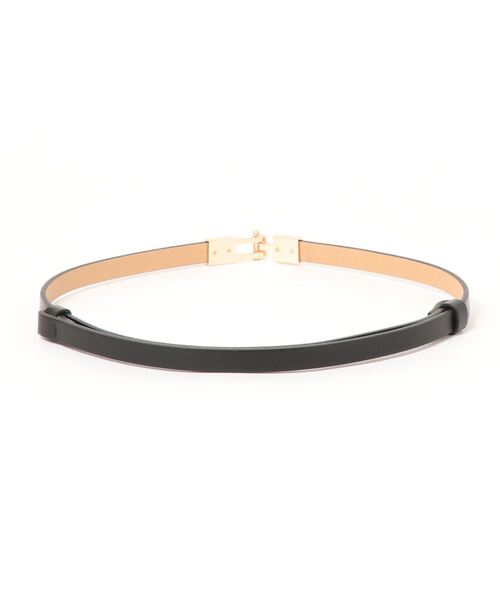 FREE'S MART（フリーズマート）の「Tメタルバーベルト（ベルト・レディース・ブラック/グレー/ベージュ・ﾌﾘ-）」の4枚目の写真