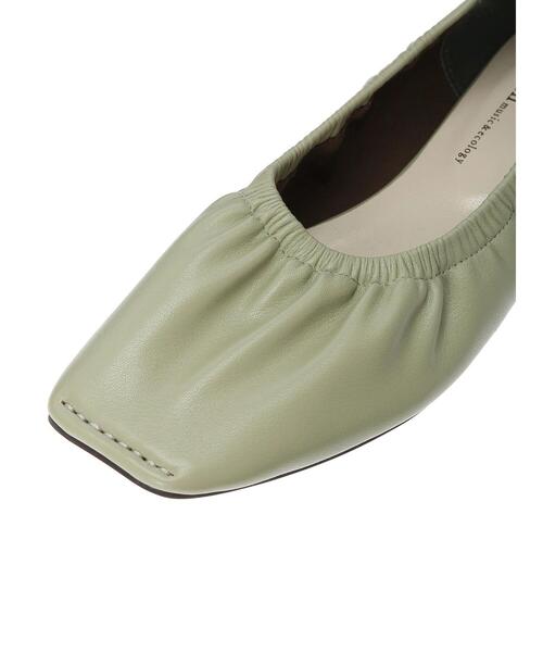 ORiental TRaffic(オリエンタルトラフィック)の「ORiental TRaffic ギャザーパンプス *(パンプス・レディース・ベージュ/ブラック/ミント・L/S/M)」の13枚目の写真