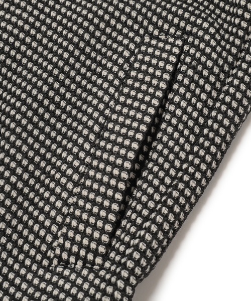 MEN'S BIGI（メンズビギ）の「裏目ワッフル スタンドジャケット（その他トップス・メンズ・ブラック/ネイビー・01/02/03/04）」の16枚目の写真