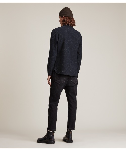 ALLSAINTS(オールセインツ)の「ELMIRA SHIRT | ELMIRA シャツ(シャツ/ブラウス・メンズ・ブラック系・M/S/L/XS)」の6枚目の写真