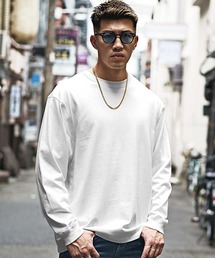 JOKER | 【JOKER】オーバーサイズビッグシルエット6色展開/カラーリング無地BIGロンT ペールトーン長袖ビッグtシャツ 秋服 冬服(Tシャツ/カットソー)