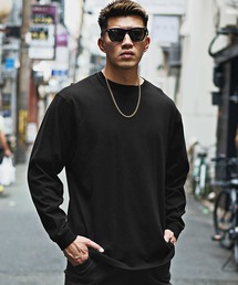 JOKER | 【JOKER】オーバーサイズビッグシルエット6色展開/カラーリング無地BIGロンT ペールトーン長袖ビッグtシャツ(Tシャツ/カットソー)