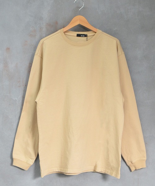 【新品・未開封】 M8onFleek ビックシルエットTシャツ(ベージュ) 大きいサイズと大きい服のメンズ通販【ビッグエムワン】大きい