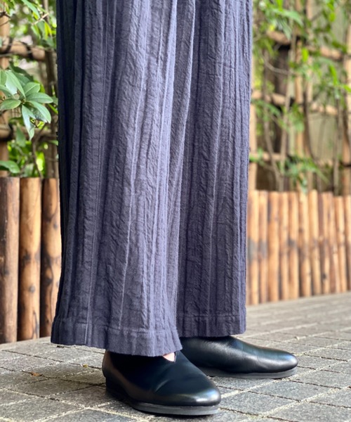 Plantation(プランテーション)の「BIZEN Autumn WAVE D/パンツ(その他パンツ・レディース・ネイビー/ライトグレー/ライトブラウン・M size)」の5枚目の写真
