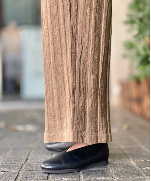 Plantation(プランテーション)の「BIZEN Autumn WAVE D/パンツ(その他パンツ・レディース・ネイビー/ライトグレー/ライトブラウン・M size)」の9枚目の写真