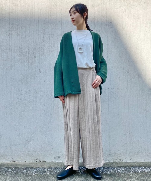 Plantation(プランテーション)の「BIZEN Autumn WAVE D/パンツ(その他パンツ・レディース・ネイビー/ライトグレー/ライトブラウン・M size)」の10枚目の写真