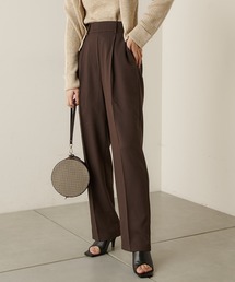 【LINNEE】スラックスロングパンツ
