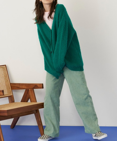 Auntie Rosa Holiday（アンティローザホリデー）の「コーデュロイベーカーパンツ（その他パンツ・レディース・ブルー/グリーン/アイボリー・SMALL/MEDIUM）」の3枚目の写真