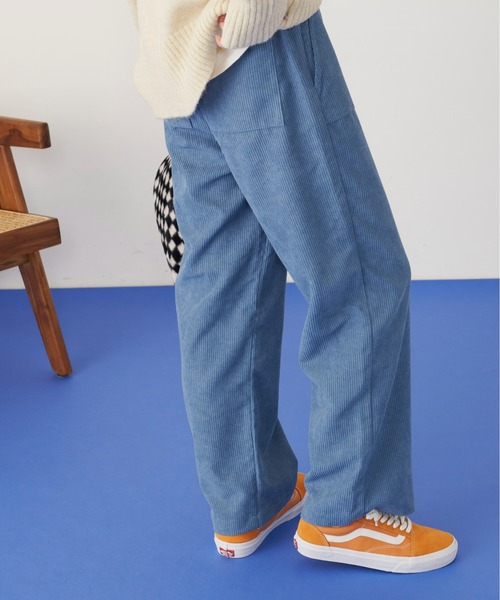 Auntie Rosa Holiday（アンティローザホリデー）の「コーデュロイベーカーパンツ（その他パンツ・レディース・ブルー/グリーン/アイボリー・SMALL/MEDIUM）」の18枚目の写真