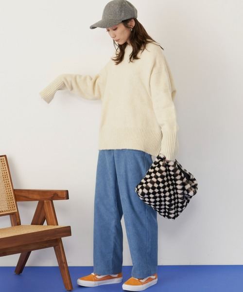 Auntie Rosa Holiday（アンティローザホリデー）の「コーデュロイベーカーパンツ（その他パンツ・レディース・ブルー/グリーン/アイボリー・SMALL/MEDIUM）」の19枚目の写真