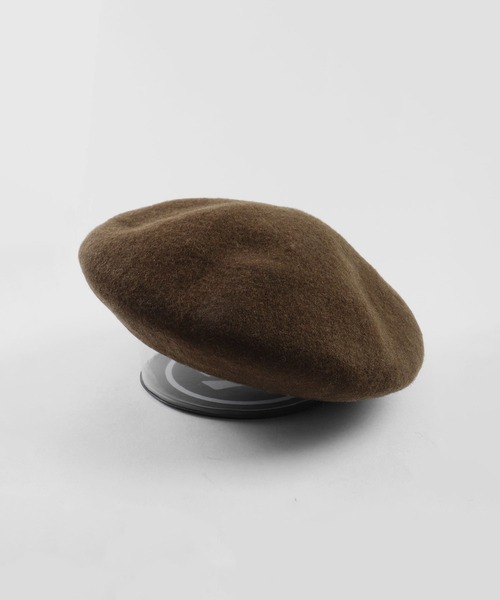 Sense of Grace（センスオブグレース）の「ACRO BERET ウール バスクベレー帽（ハンチング/ベレー帽・メンズ・ダークベージュ/チャコールグレー/アッシュ/ブラック/ネイビー/ダークカーキ・FREE）」の5枚目の写真