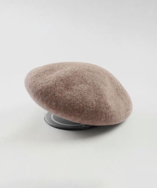 Sense of Grace（センスオブグレース）の「ACRO BERET ウール バスクベレー帽（ハンチング/ベレー帽・メンズ・ダークベージュ/チャコールグレー/アッシュ/ブラック/ネイビー/ダークカーキ・FREE）」の4枚目の写真