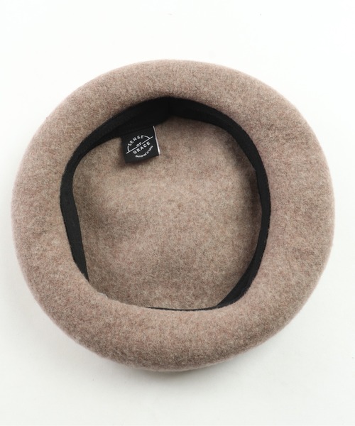 Sense of Grace（センスオブグレース）の「ACRO BERET ウール バスクベレー帽（ハンチング/ベレー帽・メンズ・ダークベージュ/チャコールグレー/アッシュ/ブラック/ネイビー/ダークカーキ・FREE）」の14枚目の写真