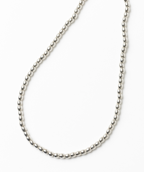 Rouge vif（ルージュヴィフ）の「ucalypt　Wide Metal Parts（ネックレス・レディース・シルバー・フリー）」の3枚目の写真